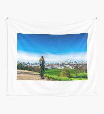 View of London from the Greenwich Observatory Wall Tapestry