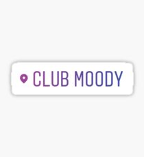 Baylor Club Moody Location Sticker Sticker