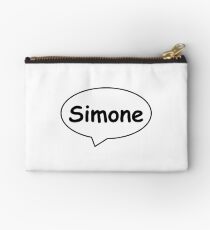 Balloon Name Simone Studio Pouch