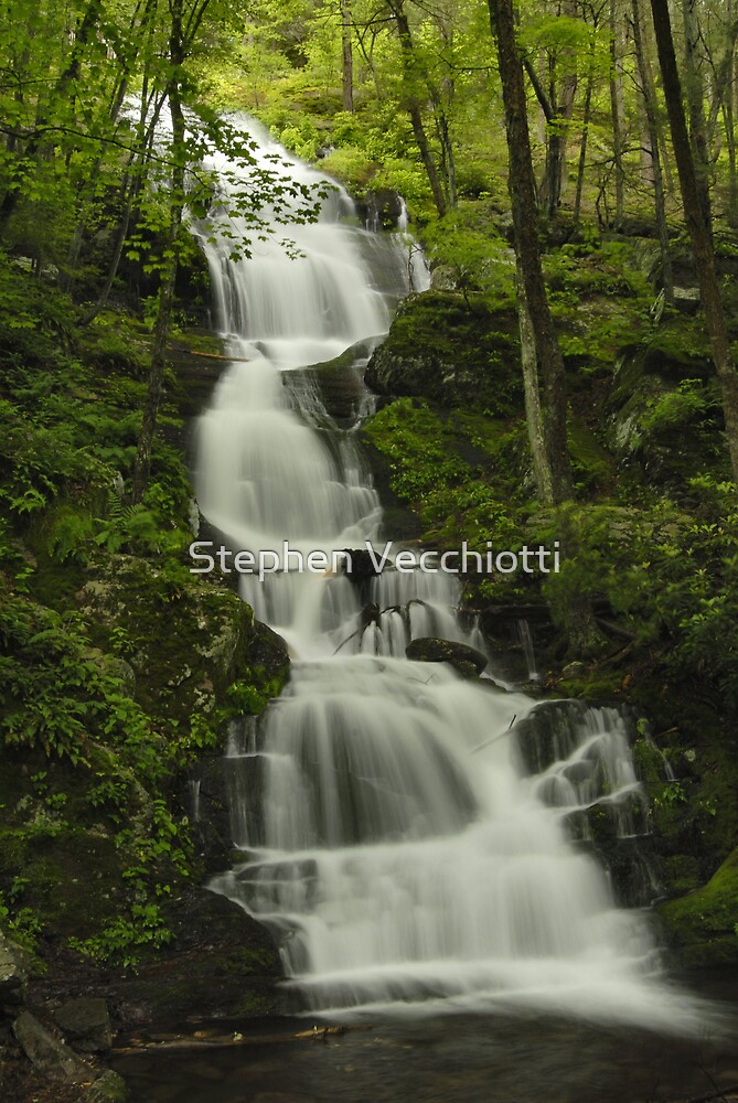 "Buttermilk Falls Stokes State Forest" by Stephen Vecchiotti Redbubble