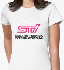 STI LOGO Women's Fitted T-Shirt