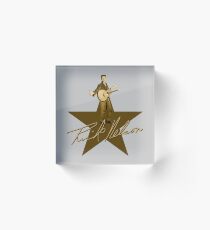 Ricky Nelson - Signature Acrylic Block