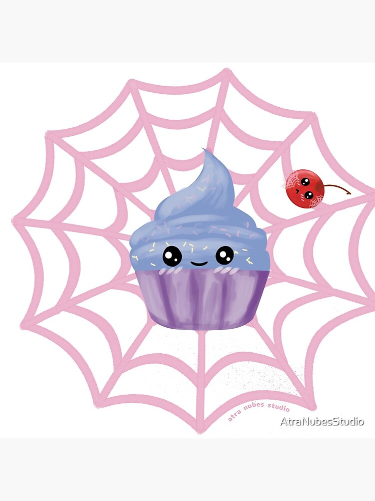 "Cupcake Sugarspider Cupcake" Throw Pillow by "Cupcake Sugarspider Cupcake" Throw Pillow by