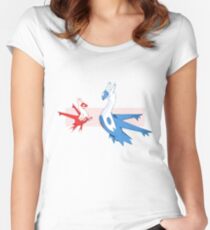 Cute Latias and Latios Women's Fitted Scoop T-Shirt