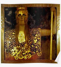 Pallas Athena....Greek female warrior Godess Poster