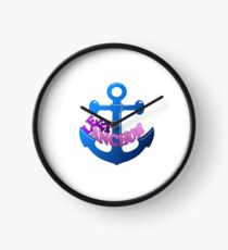 Left Anchor Clock