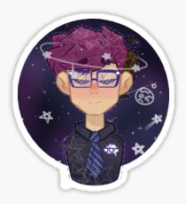 Space Logan Sticker