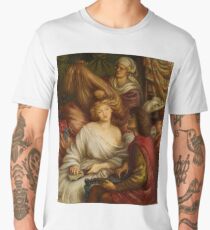 Morning Music by Dante Gabriel Rossetti Men's Premium T-Shirt