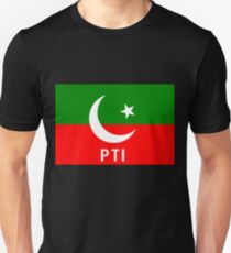 Pakistan PTI Party Flag Unisex T-Shirt