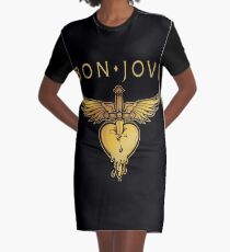 Wawan Jon Bon Jovi Tour 2018 T-Shirt Kleid
