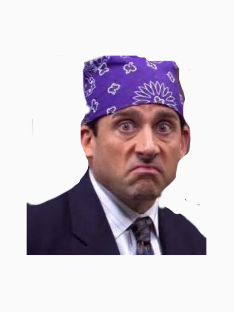 "Michael Scott bandana " Tshirt by Jai43 Redbubble