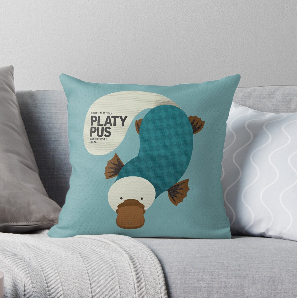 platypus pillow pet