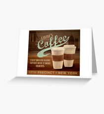 Castle's Coffee Greeting Card