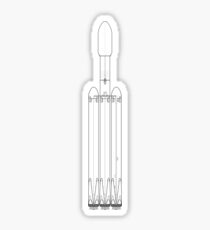 SpaceX Falcon Heavy Sticker