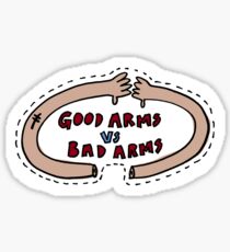Good vs Bad Arms - Frightened Rabbit Sticker