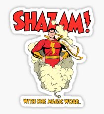 Shazam Sticker