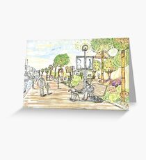 Midsummer Showers Greeting Card