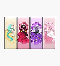 Crystal Gems Nouveau Photographic Print