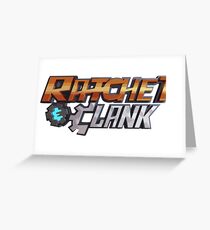 Ratchet and Clank Greeting Card