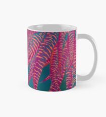 Taza clásica "Agave psicodélico colores pop-art Sci Fi Jungle"