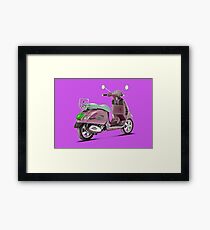 Vespa Framed Print