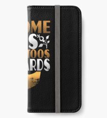 Awesome Dads Have Tattoos and Beards iPhone Wallet/Case/Skin