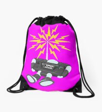 8 Bit Buzz Bot v2.0.2 "GearRoid" Drawstring Bag