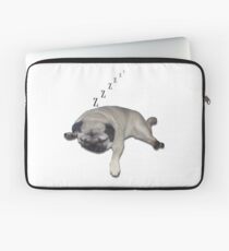 Sleeping Pug Laptop Sleeve