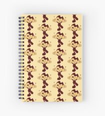 Happy Bendy (YELLOW) Spiral Notebook
