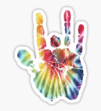 Tie Dye Jerry Hand Sticker
