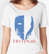 Blue Freedom Women's Relaxed Fit T-Shirt