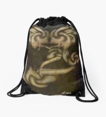 greed Drawstring Bag