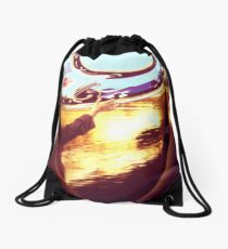 redemptive gaze.....opps sorry daze Drawstring Bag