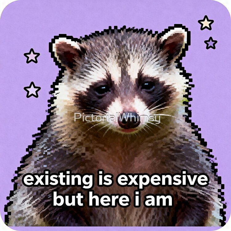 Apartment wall art — internet humor meme print for dorm room décor