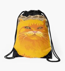 THE PAINTED KING - FLAMING HOT - A COLLABORATION Drawstring Bag