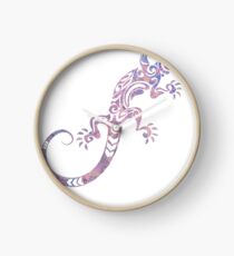 Ground Lizard Reptile Animal Clock