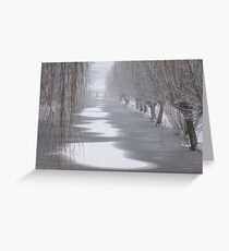 Winter in Gouda Greeting Card