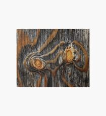 Wood knots Art Board