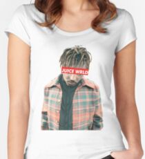 Juice Wrld Torso design Women's Fitted Scoop T-Shirt