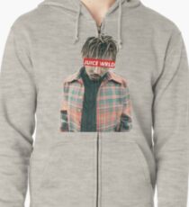 Juice Wrld Torso design Zipped Hoodie