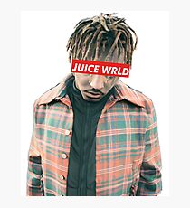 Juice Wrld Torso design Photographic Print