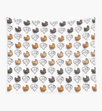 Stardew Valley: Sleeping White Chicken Wall Tapestry
