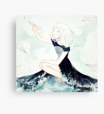 messages across the sea Canvas Print