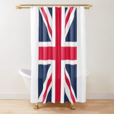 Union Jack Shower Curtains Redbubble