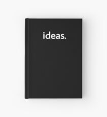 Cuaderno de tapa dura ideas.