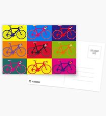 Fahrrad Andy Warhol Pop Art Postkarten