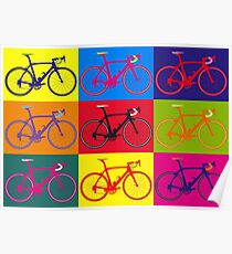 Bike Andy Warhol Pop Art Poster