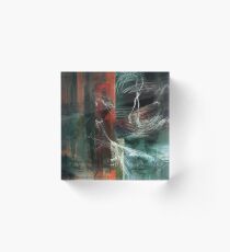 Ingress and Egress - digital Acrylic Block