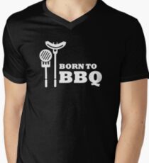 Born to BBQ Men's V-Neck T-Shirt