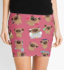 Hug a Pug Mini Skirt